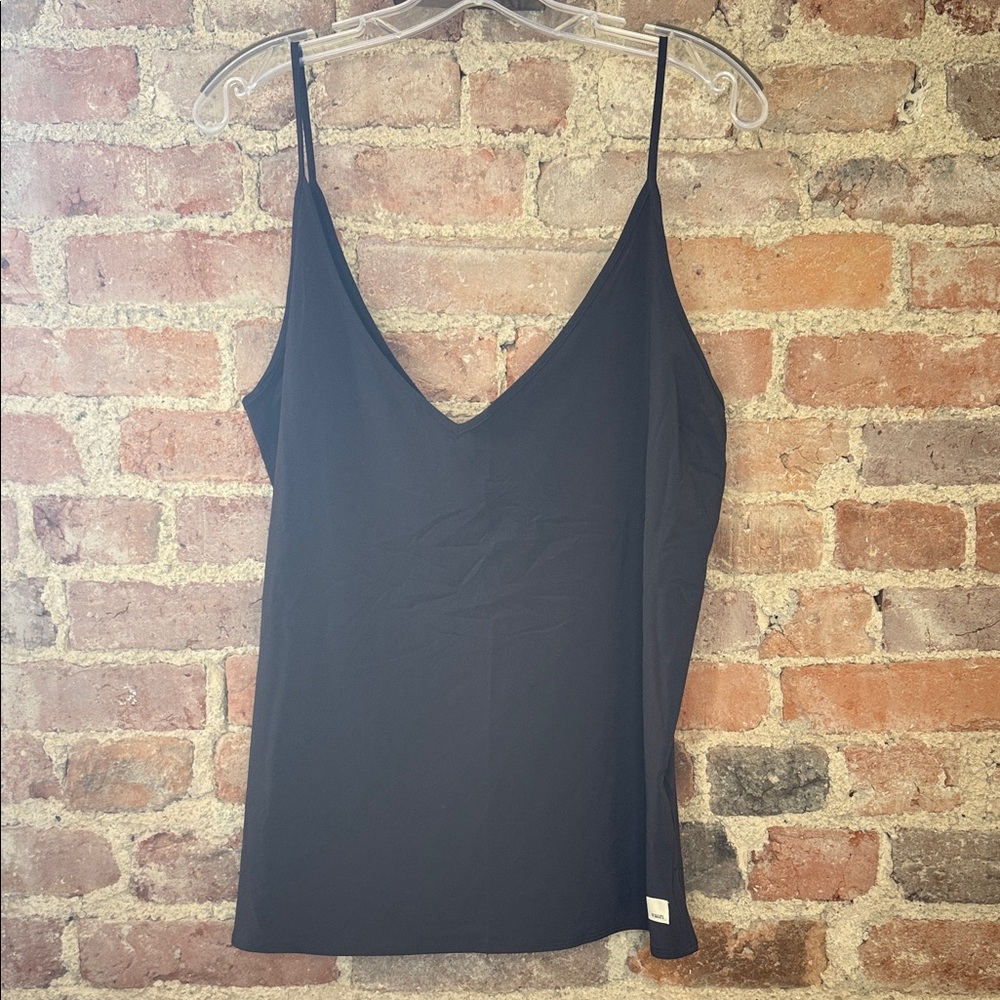 Vuori Black V-Neck Camisole - Picture 2 of 5